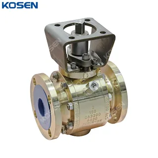 ASTM B150 C63200 Trunnion Ball Valve, API 6D, 2 Inch, CL150