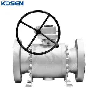 Reduced Bore Trunnion Ball Valve, API 6D, ASTM A105N, 8*6 IN