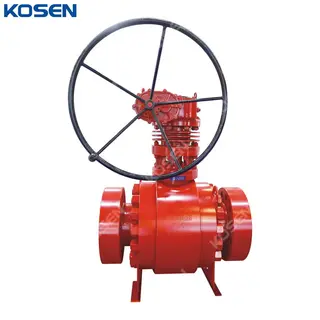 ASTM A182 F11 Ball Valve, 8 Inches, 2500 LB, Metal Seal, RTJ