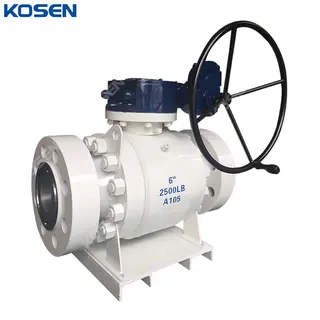 High Pressure Trunnion Ball Valve, API 6D, A105, 6 IN, CL2500