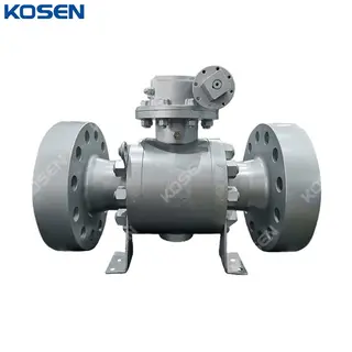 Reduced Bore Trunnion Ball Valves, A105, 6 * 4 Inch, 1500 LB