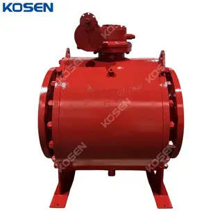 ASTM A105N Fixed Ball Valve, API 6D, 20 Inch, CL150, 3PC, RF