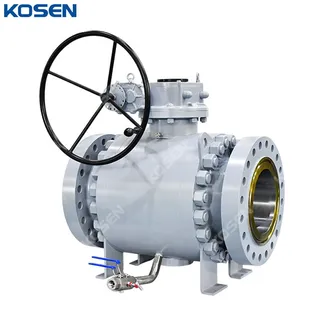 ASTM A105N Trunnion Ball Valve, API 6D, 3PC, 12 Inch, CL900