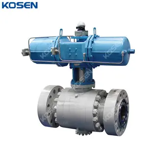 Pneumatic Actuated Ball Valves, ASTM A105N, 2-48 Inches, RTJ