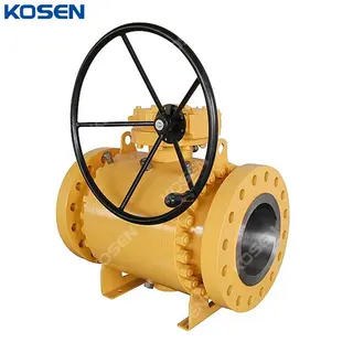 Three Piece Trunnion Ball Valve, API 6D, ASTM A105N, Custom