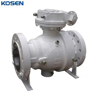 API 6D Trunnion Mounted Ball Valve, WCB, 8 Inch, 600 LB, RF