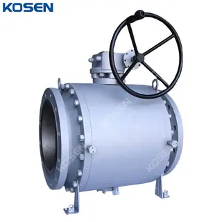 Carbon Steel Trunnion Ball Valve, API 6D, A105N, 12 Inch, RF
