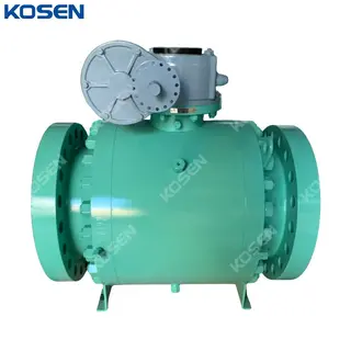 Full Bore Trunnion Ball Valve, API 6D, A105N, 3 PC, Custom