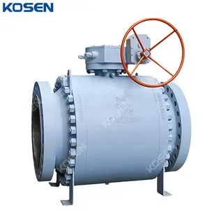 3 Piece Trunnion Ball Valves, API 6D, ASTM A105, 24 Inch, RF