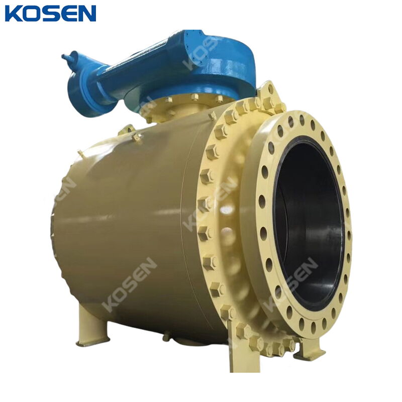 Side Entry Trunnion Ball Valve, API 6D, A105N, 24 IN, 600 LB