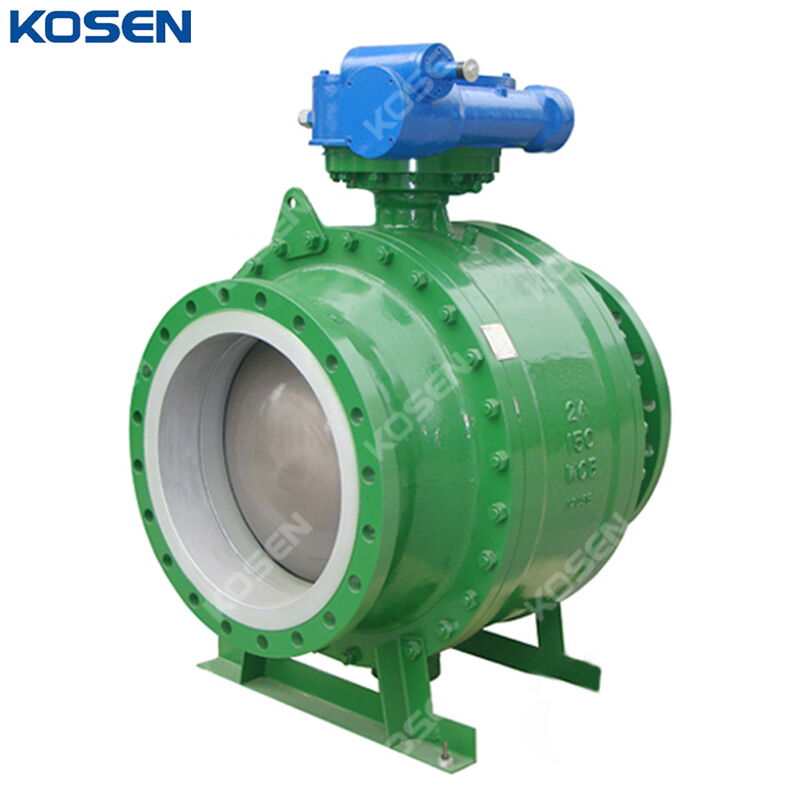 Soft Seal Trunnion Ball Valve, API 6D, WCB, 24 Inch, CL150
