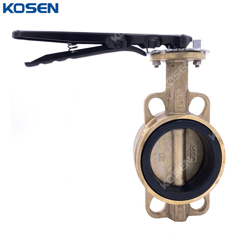 ASTM B148 C95400 Concentric Butterfly Valve, API 609, 4 Inch