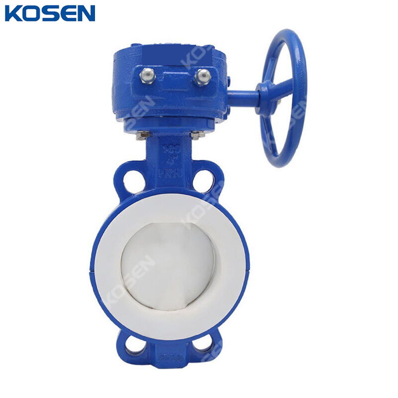 PFA Lined Butterfly Valve, API 609, A216 WCB, 2 Inch, CL150