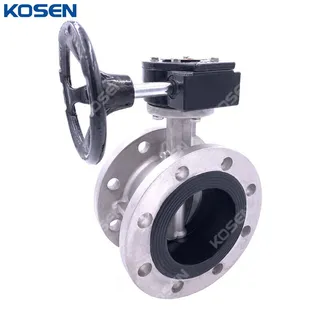 API 609 Butterfly Valve, ASTM A351 CF8, 4 IN, CL150, DN100