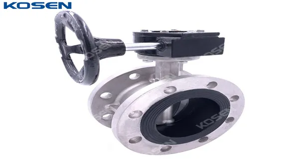 API 609 Butterfly Valve, ASTM A351 CF8, 4 IN, CL150, DN100 | Kosen