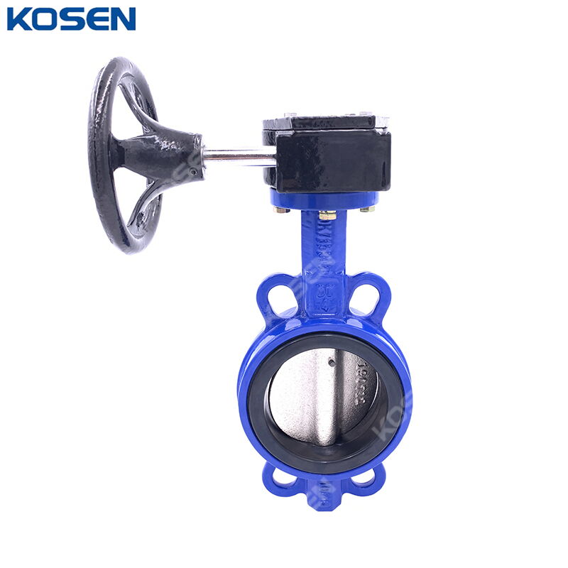 Wafer Concentric Butterfly Valve, API 609, GGG40, 4 IN, CL150
