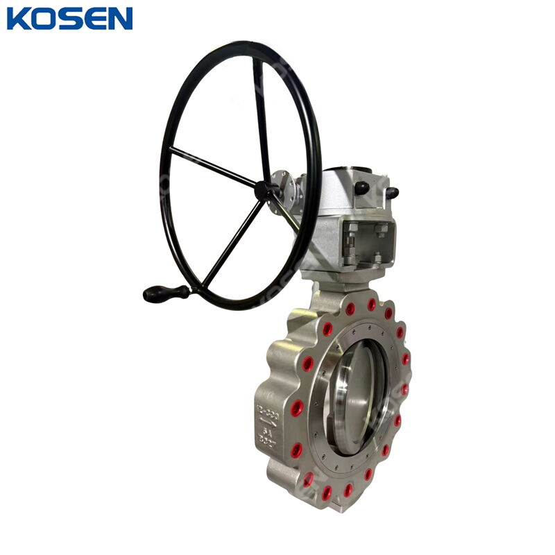 ASTM A890 5A Butterfly Valve, 12 Inch, 300 LB, Double Offset