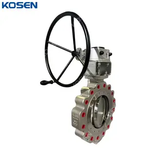 ASTM A890 5A Butterfly Valve, 12 Inch, 300 LB, Double Offset