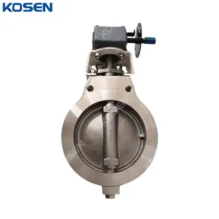 ASTM A351 CF8 Butterfly Valve, 8 Inch, Double Offset, Wafer
