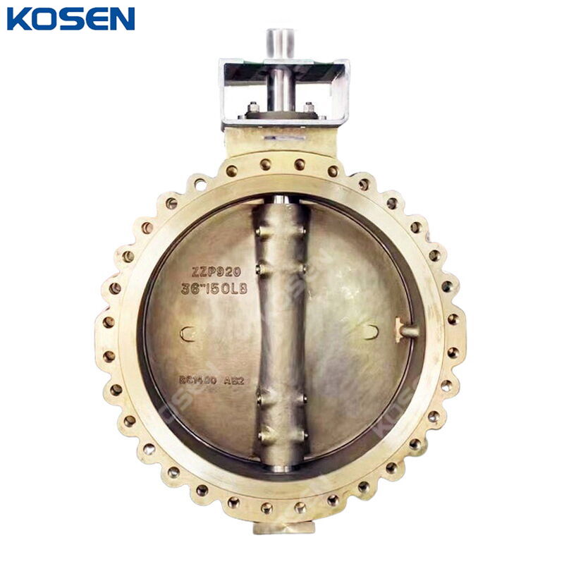 Aluminum Bronze Butterfly Valve, C95800, 36 Inch, CL150, Lug
