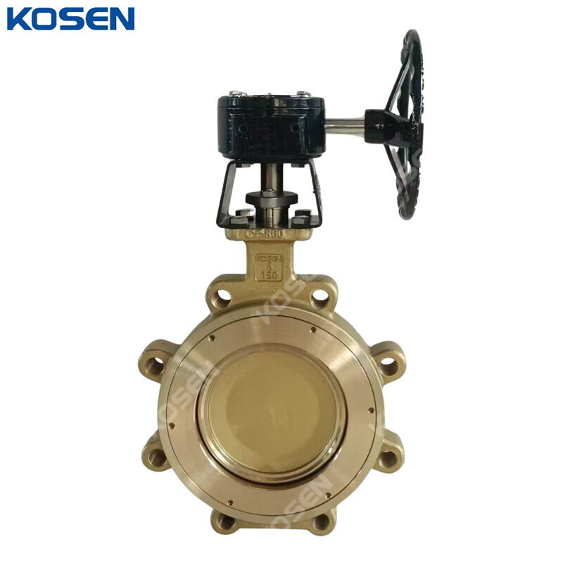 API 609 Category B Butterfly Valve, C95800, 6 IN, CL150, Lug