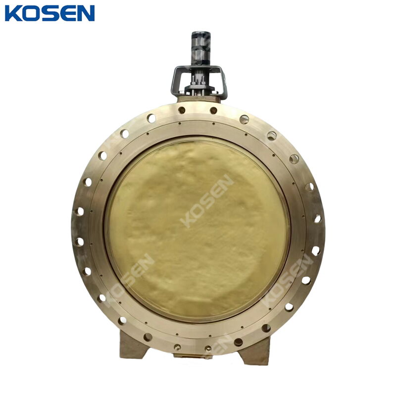 API 609 Double Offset Butterfly Valve, C95800, 32 IN, 150 LB