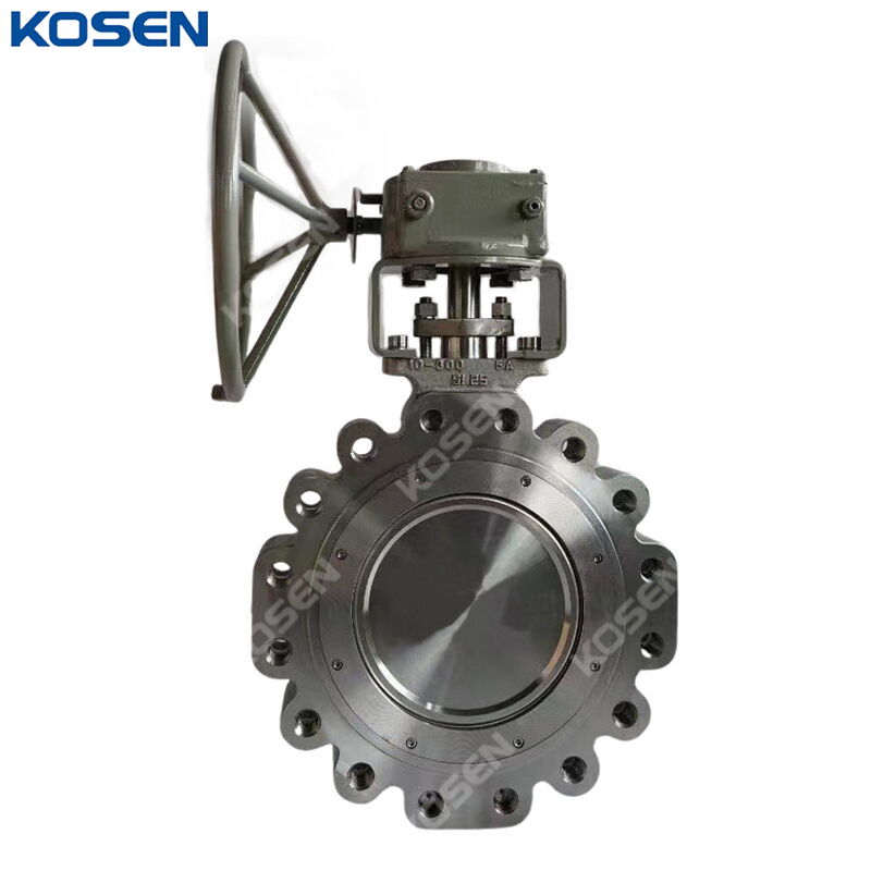 ASTM A890 5A Butterfly Valve, API 609 CAT.B, 10 Inch, CL300