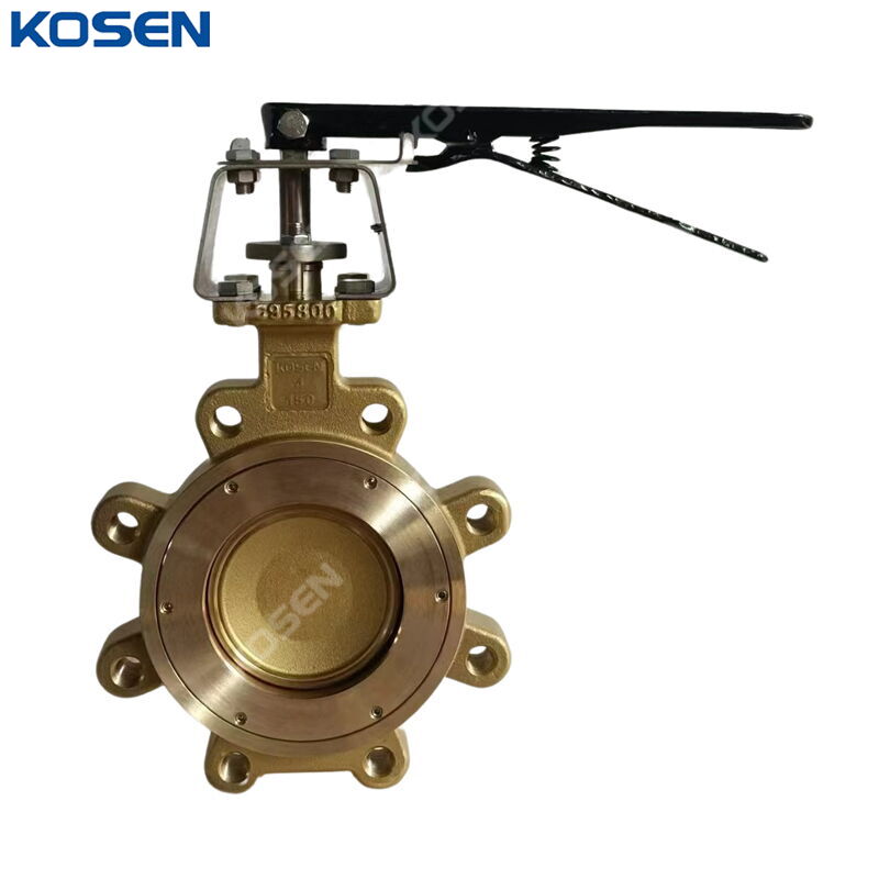 High Performance Butterfly Valve, C95800, 4 IN, CL150, Lug