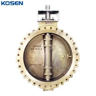 Aluminum Bronze Butterfly Valve, C95800, 36 Inch, CL150, Lug