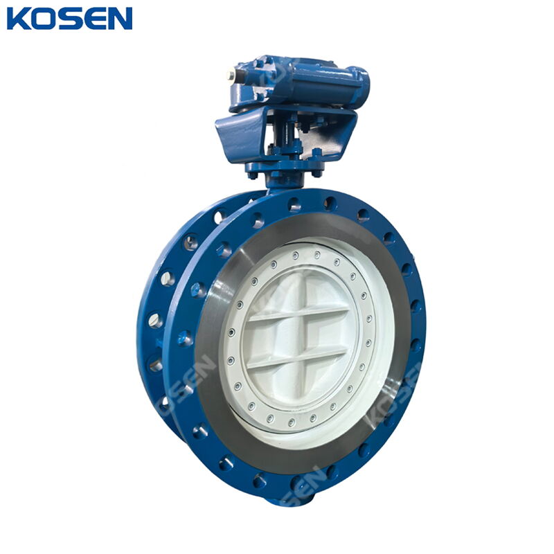 ASTM A216 WCB Butterfly Valves, DN500, PN16, Triple Offset