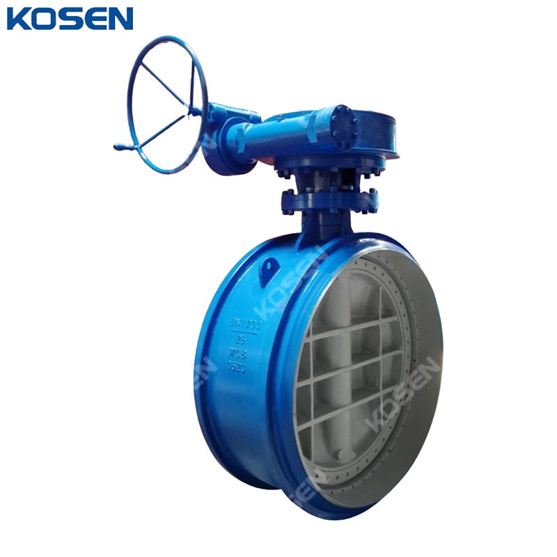 Carbon Steel Butterfly Valves, ASTM A216 WCB, DN1200, PN25