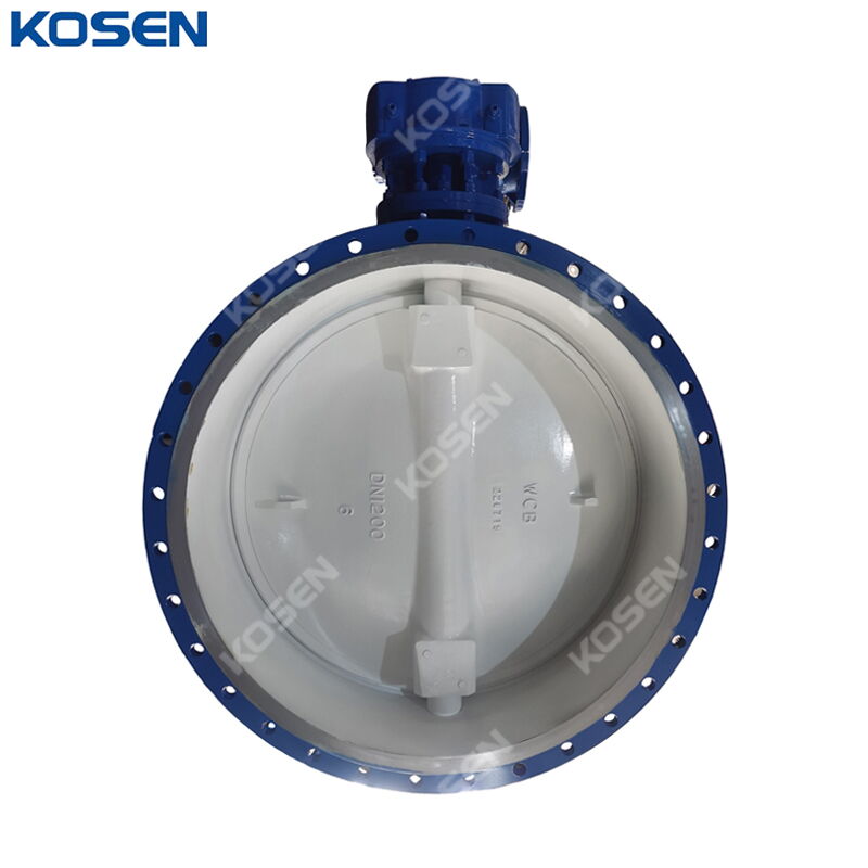 DN1200 Triple Offset Butterfly Valve, A216 WCB, PN6, Flanged