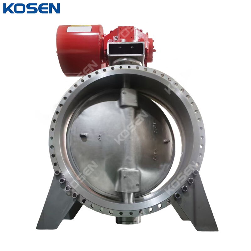 Pneumatic Butterfly Valve, ASTM A351 CF8M, 56 Inch, CL150 LB