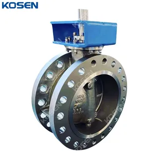 Triple Eccentric Butterfly Valve, A351 CF8, 24 IN, 400 LB