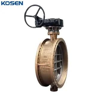 ASTM B148 C95800 Butterfly Valve, 48 Inches, 150 LB, Flanged