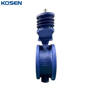 ASTM A217 WC9 Butterfly Valve, API 609, DN500, PN40, Flanged