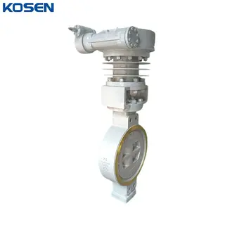 ASTM A217 WC6 Butterfly Valves, API 609, 24 IN, CL600, Wafer