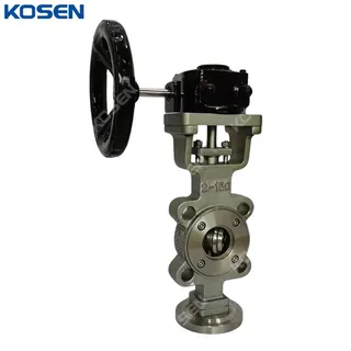 ASTM A351 CF8M Butterfly Valve, API 609, 2 IN, CL150, Wafer