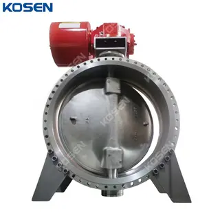 Pneumatic Butterfly Valve, ASTM A351 CF8M, 56 Inch, CL150 LB