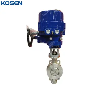Electric Actuated Butterfly Valves, ASTM A351 CF8, DN80, PN16