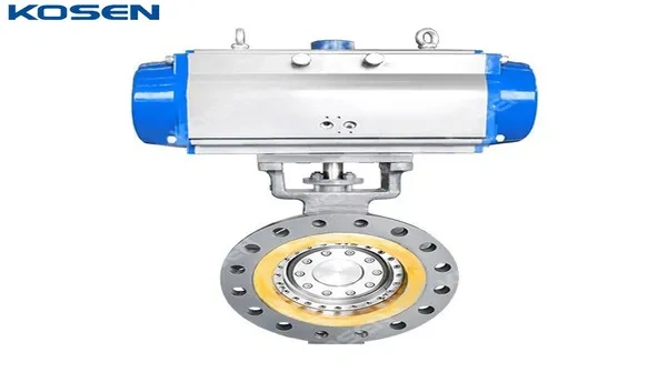 Double Flanged Butterfly Valve, API 609, WCB, 12 IN, 600 LB | Kosen