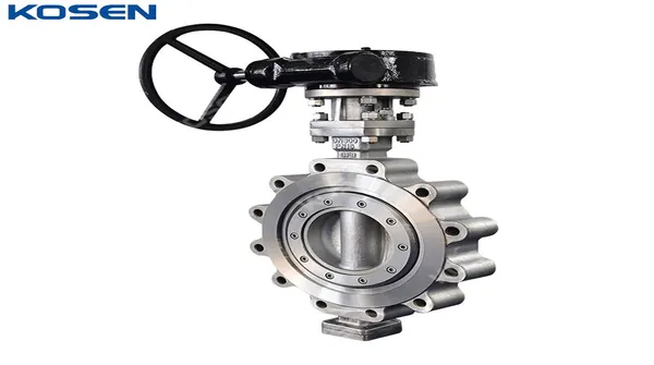 API 609 Triple Offset Butterfly Valve, A351 CF8, DN300, PN16 | Kosen