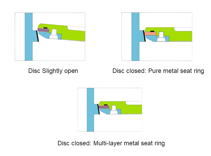 Seat Structure of Triple Offset Butterfly Valve
