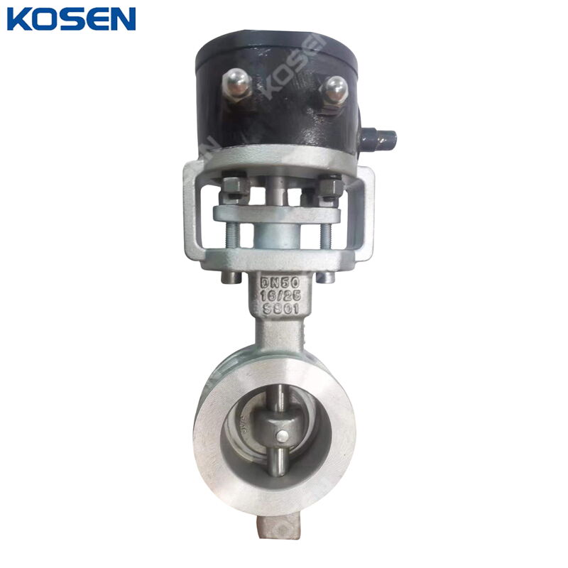 Triple Eccentric Wafer Butterfly Valve, API 609, CF8, DN50