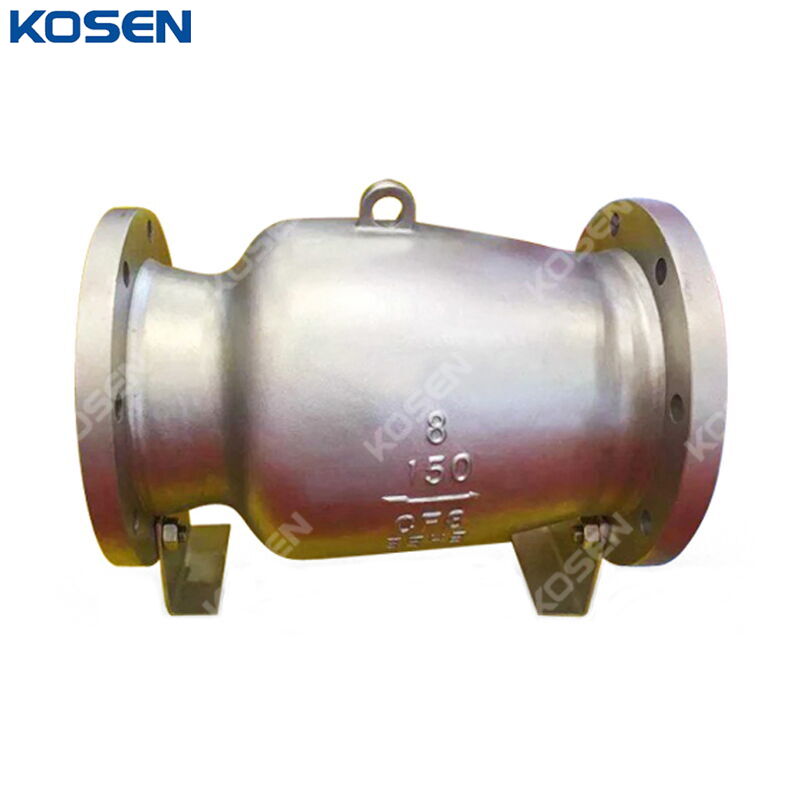 API 6D Axial Flow Check Valve, ASTM A351 CF8, 8 Inch, 150 LB