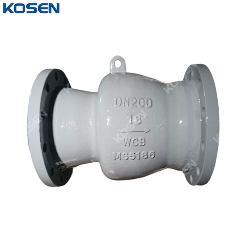 ASME B16.34 Axial Check Valve, ASTM A216 WCB, 8 IN, 150 LB