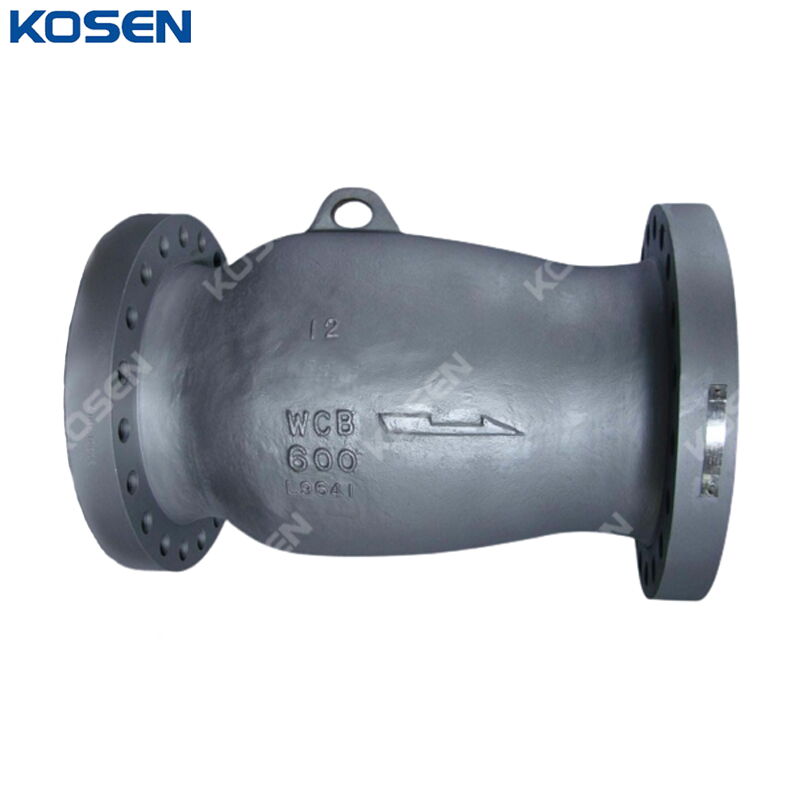 ASME B16.34 Axial Flow Check Valve, A216 WCB, 12 Inch, CL600