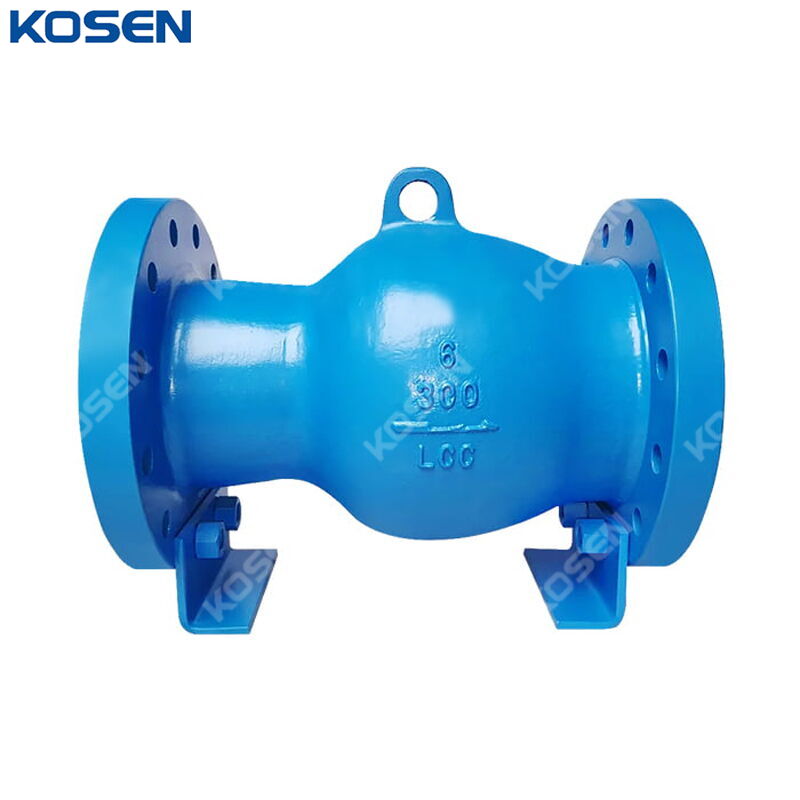 Axial Flow Non-slam Check Valve, ASTM A352 LCC, 6 IN, 300 LB