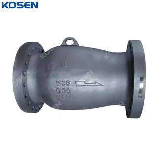 ASME B16.34 Axial Flow Check Valve, A216 WCB, 12 Inch, CL600