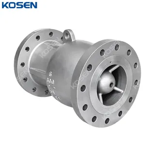 ASTM A890 5A Axial Check Valve, API 6D, 6 Inch, 300 LB, RF
